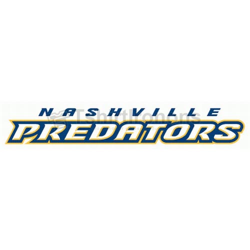 Nashville Predators T-shirts Iron On Transfers N216 - Click Image to Close